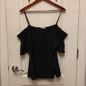 Clare cold shoulder top by Jella C.
